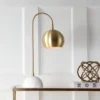 JONATHAN Y Stephen 23.5" Gold Metal and Marble Table Lamp with LED Bulb -Jonathan Y Store GUEST c56e7793 6a9c 4bb5 840a c0e33947762c