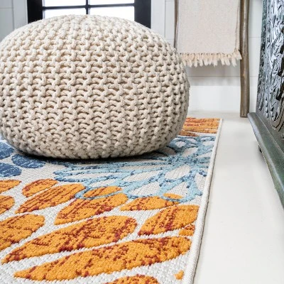 JONATHAN Y Crisantemo Modern Floral Indoor/Outdoor Area Rug 11 JONATHAN Y Crisantemo Modern Floral Indoor/Outdoor Area Rug - Image 9