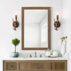 JONATHAN Y Cody 5.5" Faux Antler LED Wall Sconces - Set of 2