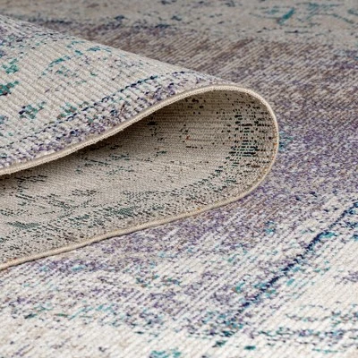 JONATHAN Y Cadiz Vintage Medallion Gray and Ivory Area Rug 9 JONATHAN Y Cadiz Vintage Medallion Gray and Ivory Area Rug - Image 7