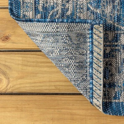 JONATHAN Y Palazzo Vine and Border Textured Weave Indoor/Outdoor Area Rug 8 JONATHAN Y Palazzo Vine and Border Textured Weave Indoor/Outdoor Area Rug - Image 6