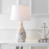 JONATHAN Y Verna 26.5" Seashell Table Lamp with LED Bulb - Beige
