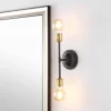 JONATHAN Y Jaxon 13.25" 2-Light Industrial Farmhouse Iron LED Wall Sconce -Jonathan Y Store GUEST cf77c544 41f0 42cc 9eb7 265cd42cbff5