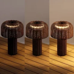 JONATHAN Y Mia 10" Modern Cordless Faux Wicker LED Table Lamp (Set of 2) -Jonathan Y Store GUEST d423a49f b45e 4159 8ade 2fb45b83ce84