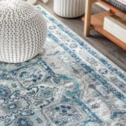 JONATHAN Y Modern Persian Vintage Medallion Indoor Area Rug