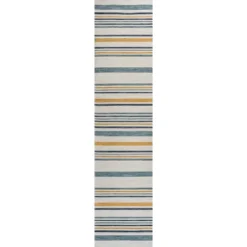 JONATHAN Y Janus Classic Coastal Ticking Stripe Reversible Indoor/Outdoor Rug