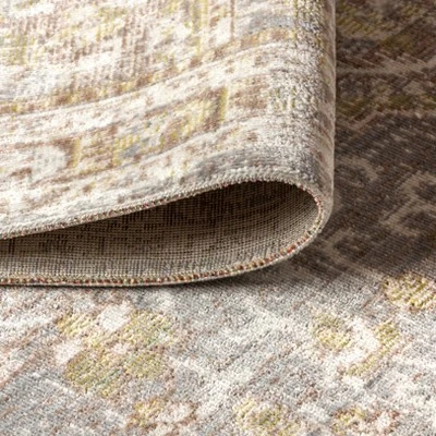 JONATHAN Y Petras Modern Ornate Medallion Distressed Area Rug 9 JONATHAN Y Petras Modern Ornate Medallion Distressed Area Rug - Image 7