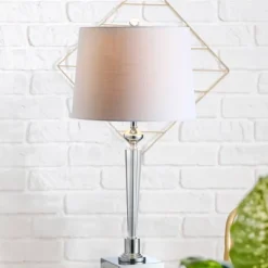 28.25" Crystal Foster Table Lamp (Includes LED Light Bulb) Clear - Jonathan Y 9 28.25" Crystal Foster Table Lamp (Includes LED Light Bulb) Clear - Jonathan Y -Jonathan Y Store GUEST ddb28859 b521 4386 aa03 e976aabc459b