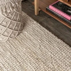 Hiro Hand Woven Chunky Jute Area Rug - JONATHAN Y -Jonathan Y Store GUEST dddbcc01 c76f 40fa a03e 362429622471