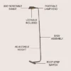 JONATHAN Y Cotys 66" Mid-Century Industrial Metal Pharmacy LED Floor Lamp -Jonathan Y Store GUEST df5bd18d 5bf3 43b7 952b 14a6f0903084