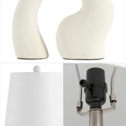 JONATHAN Y Tula Scandinavian Minimalist Ceramic Arch LED Table Lamp 13 JONATHAN Y Tula Scandinavian Minimalist Ceramic Arch LED Table Lamp -Jonathan Y Store GUEST e0ce6294 7742 4536 9ee1 1b91a136c2a8