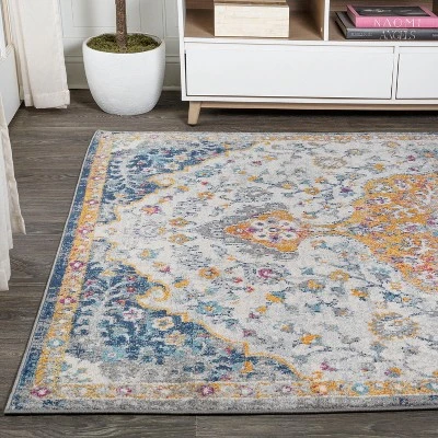 JONATHAN Y Lorena Ornate Boho Medallion Area Rug 4 JONATHAN Y Lorena Ornate Boho Medallion Area Rug - Image 2