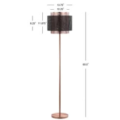 Jonathan Y Tribeca 60.5" Metal Floor Lamp - Copper and Blackened Finish 7 Jonathan Y Tribeca 60.5" Metal Floor Lamp - Copper and Blackened Finish -Jonathan Y Store GUEST e27196ef c2af 4db4 a9c1 accdd7521f9d