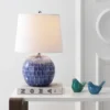 JONATHAN Y Ronald 21" Ceramic Table Lamp with LED Bulb - Blue 1 JONATHAN Y Ronald 21" Ceramic Table Lamp with LED Bulb - Blue -Jonathan Y Store GUEST e2bc8e1a ab36 469a 9e1e e942062646ba