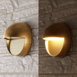 JONATHAN Y Orbe 6.25" Integrated LED Outdoor Metal Wall Sconce in Antique Gold 18 JONATHAN Y Orbe 6.25" Integrated LED Outdoor Metal Wall Sconce in Antique Gold -Jonathan Y Store GUEST e2e6760d 9bef 4035 be6e fda0d3927e36