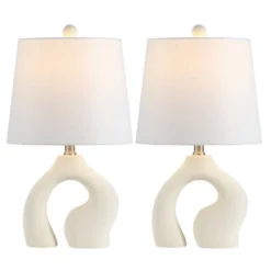 JONATHAN Y Tula Scandinavian Minimalist Ceramic Arch LED Table Lamp 15 JONATHAN Y Tula Scandinavian Minimalist Ceramic Arch LED Table Lamp -Jonathan Y Store GUEST e3d9f4cf 0095 447e 856d d51a0a99e0f2