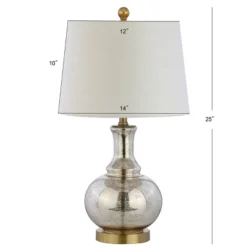 Jonathan Y Lavelle 25-Inch Glass Table Lamps - Set of 2 -Jonathan Y Store GUEST e749f1a0 3506 428f a16d 0d3a3c18184d