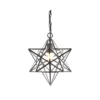 Jonathan Y Stella 12" Moravian Star Clear Glass & Metal LED Pendant -Jonathan Y Store GUEST e9962b4c e8bd 4b00 a9f5 d810477cbdc8