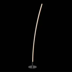 JONATHAN Y Malthe 71" Smart Arc LED Floor Lamp - Dimmable Black Metal -Jonathan Y Store GUEST ea0d2d2a e6d9 433c 85ec 32f17f73f7ca