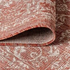 Tela Bohemian Inspired Textured Weave Floral Indoor/Outdoor Area Rug - JONATHAN Y -Jonathan Y Store GUEST eb00b7a9 31f4 4563 af79 0039ed1d8668