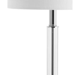 Jonathan Y 19.5" Crystal and Metal Table Lamp with LED Bulb -Jonathan Y Store GUEST f407aec8 5cc8 4b46 be3b fa36dbc2283a