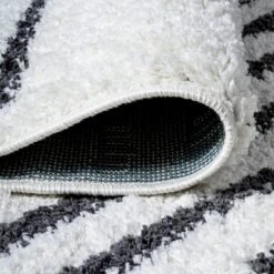 JONATHAN Y Petra Stripe Geometric Shag Area Rug - Bohemian Moroccan Design 22 JONATHAN Y Petra Stripe Geometric Shag Area Rug - Bohemian Moroccan Design -Jonathan Y Store GUEST f6414663 736d 467e b5e1 4f9e062ed1a4