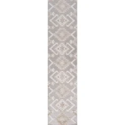 JONATHAN Y Sumak High-Low Pile Diamond Kilim Indoor/Outdoor Area Rug