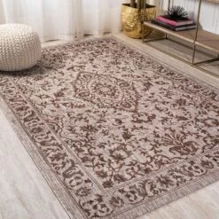 JONATHAN Y Jerash Ornate Medallion Persian-Inspired Indoor/Outdoor Rug -Jonathan Y Store GUEST fa46e150 564f 4f3b 99ce 4eff605074f4