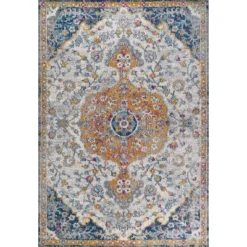 JONATHAN Y Lorena Ornate Boho Medallion Area Rug