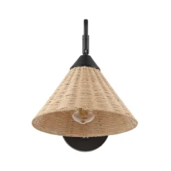 JONATHAN Y Kiawah 1-Light Vintage Coastal Rattan Swing Arm LED Sconce 16 JONATHAN Y Kiawah 1-Light Vintage Coastal Rattan Swing Arm LED Sconce -Jonathan Y Store GUEST fc4f3b7f 146c 4cbd a58f b9a1117f9bac