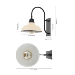 JONATHAN Y Stanley 17" Farmhouse Industrial LED Gooseneck Wall Sconce -Jonathan Y Store GUEST ff678dd2 8d4b 4ccc b15d 08ca40772d84